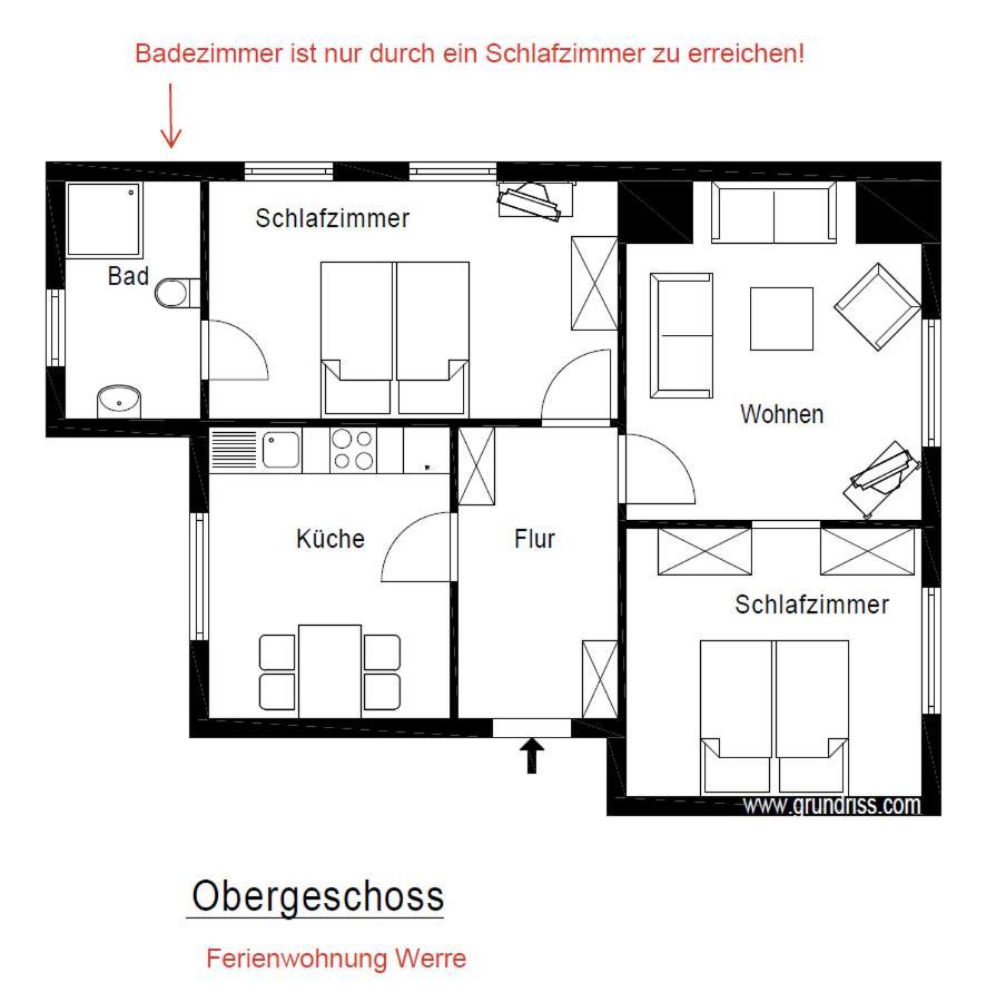 Tal-Residenz Werre-Og Und Bega-Eg Lägenhet Bad Salzuflen Exteriör bild